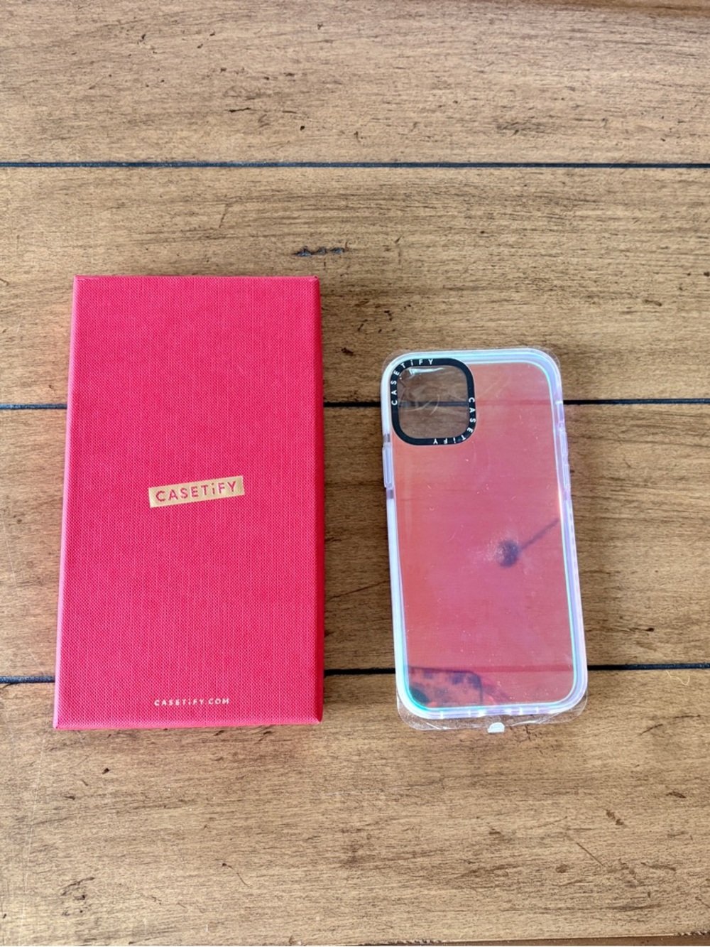 NIB Casetify Iridescent Impact Case for IPhone 12